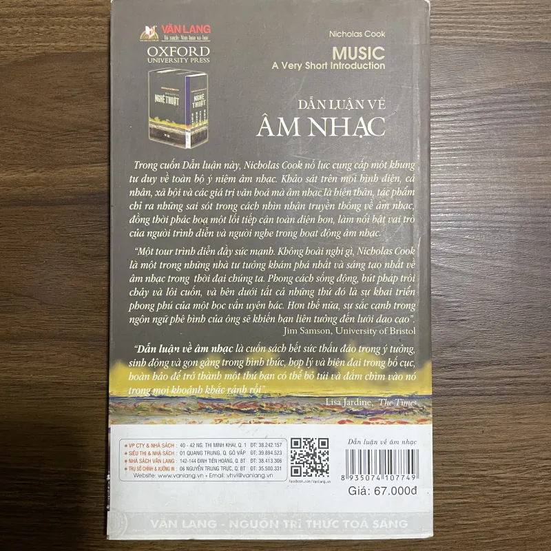 Dẫn luận về âm nhạc - Nicholas Cook 933856