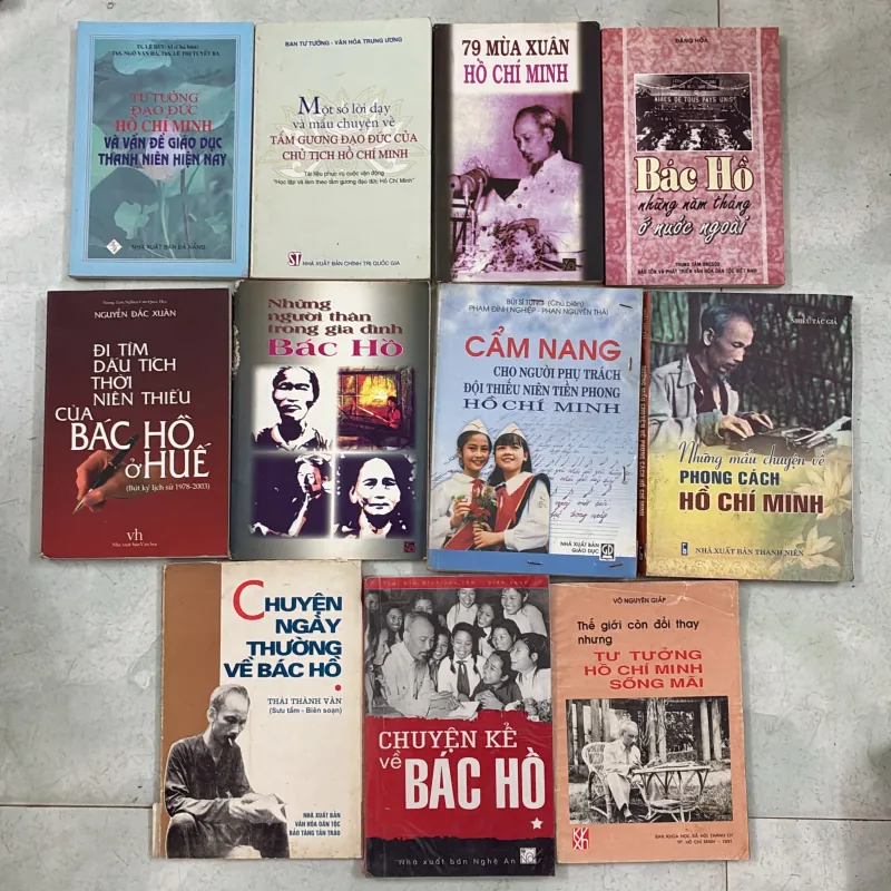Combo 11 cuốn về Bác Hồ - Hồ Chí Minh 1010769