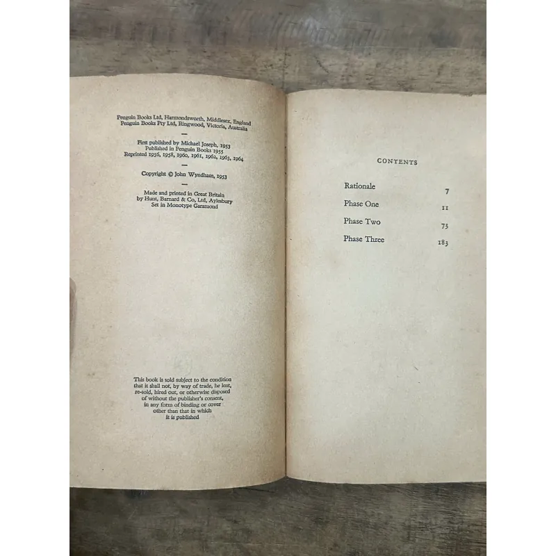 The Kraken Wakes - John Wyndham (1960s, Vintage) 738057