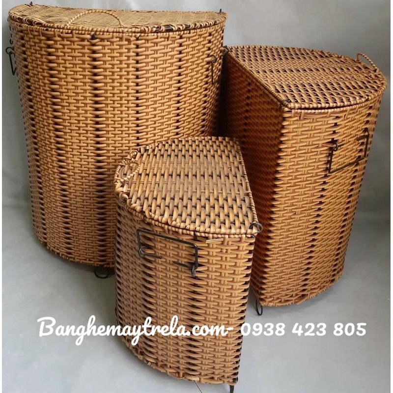 Sọt đựng đồ mây nhựa 473620