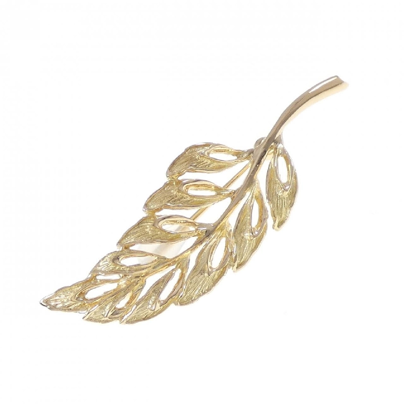 K18YG Lá Bông Cài - Hàng hiệu Chính Hãng 873625