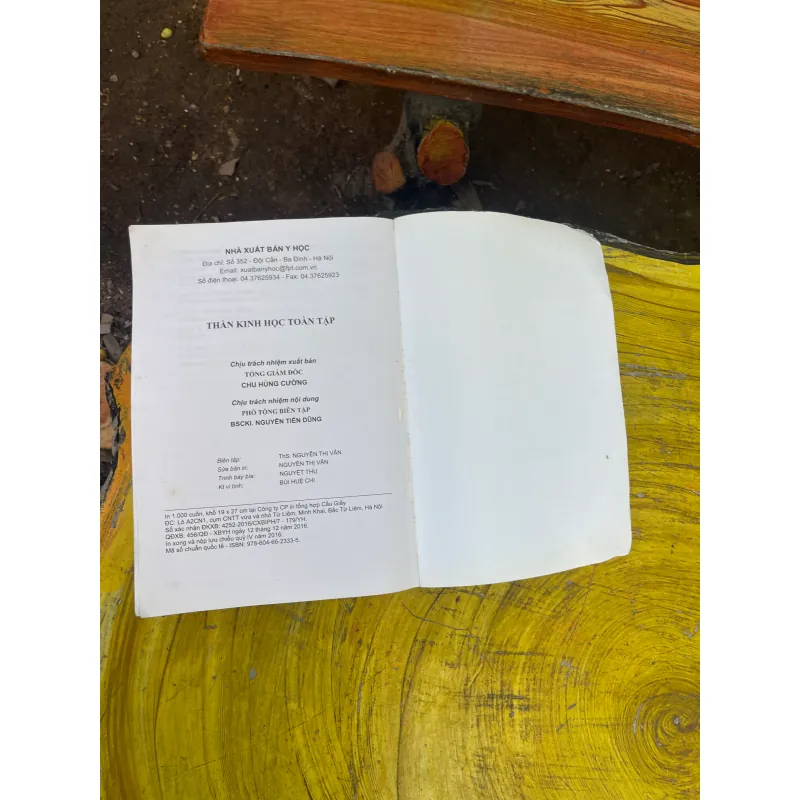 THẦN KINH HỌC TOÀN TẬP - CHỦ BIÊN GS.TS. NGUYỄN VĂN CHƯƠNG 729195