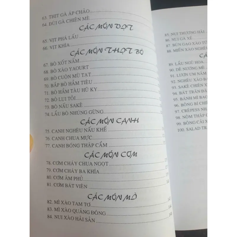 100 món ăn Ngày Thường 747652