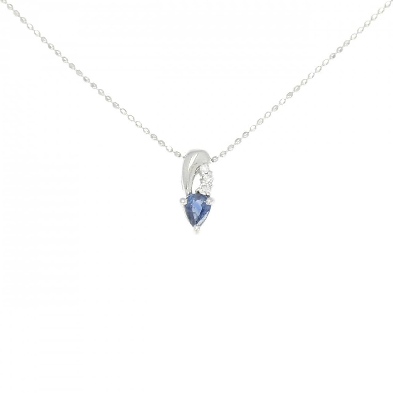 K18WG Sapphire Necklace - Hàng hiệu Authentic 857529