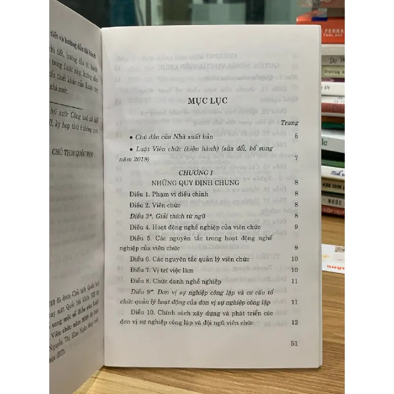 Luật viên chức hiện hành (sửa đổi bổ sung năm 2019) 716617