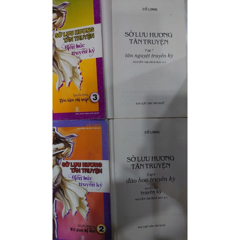 Sở Lưu Hương Tân Truyện (Bộ 9 tập)
- Cổ Long; 
Nguyễn Thị Bích Hải dịch
 198860