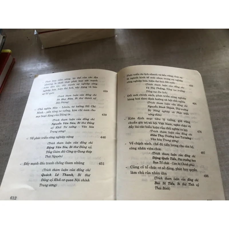 Tham luận tại Đại hội đại biểu toàn quốc lần thứ IX 781978