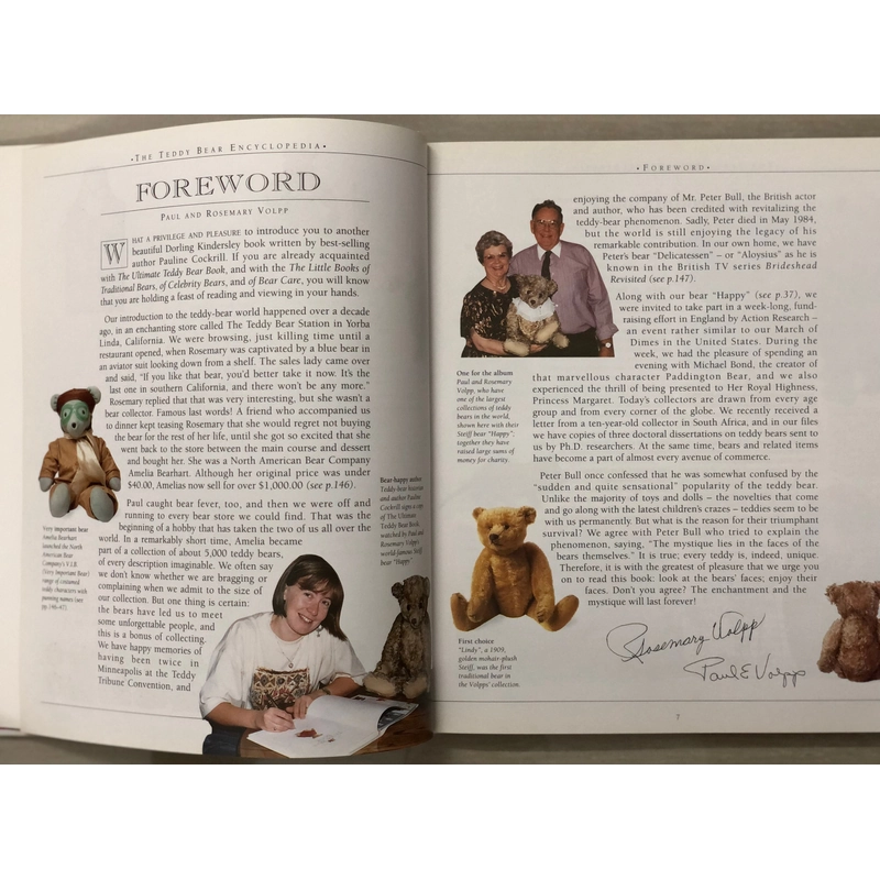 THE TEDDY BEAR ENCYCLOPEDIA Bách khoa toàn thư về Gấu Teddy - DK 1993 455802