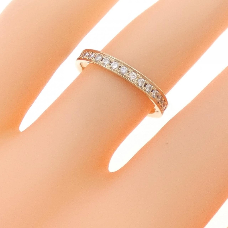 Nhẫn kim cương K18YG Half Eternity 0.26CT - Hàng hiệu Chính hãng 847294