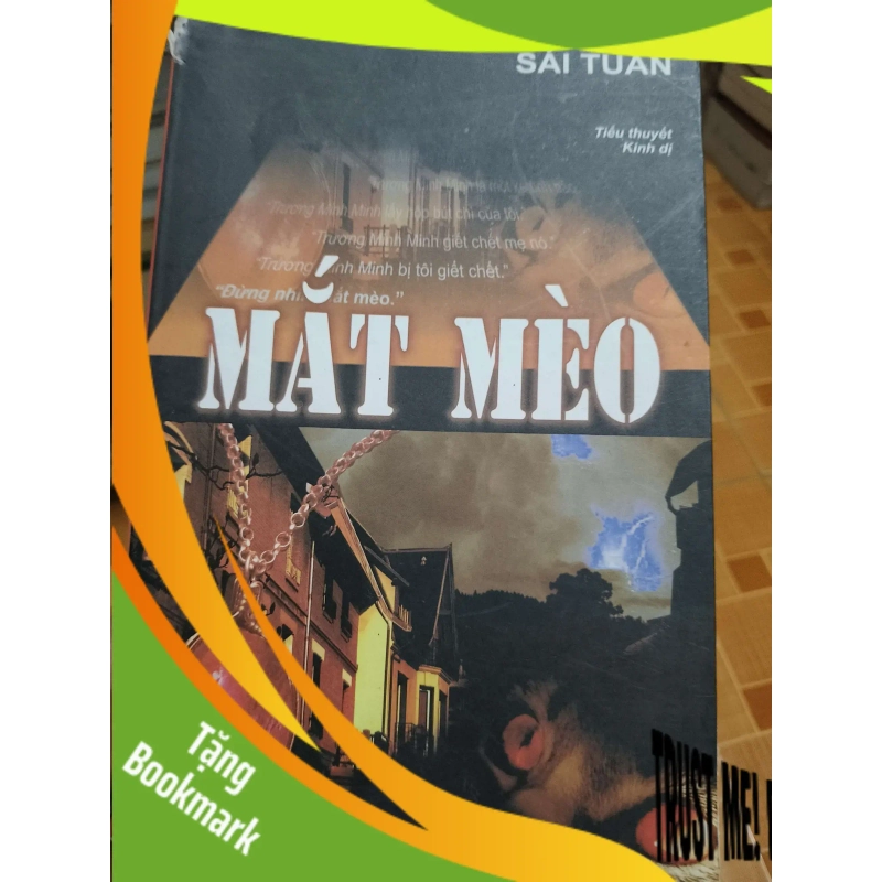 (TẶNG BOOKMARK) Mắt mèo - 2009 - 328 trang Văn học nước ngoài RBK2702 947660