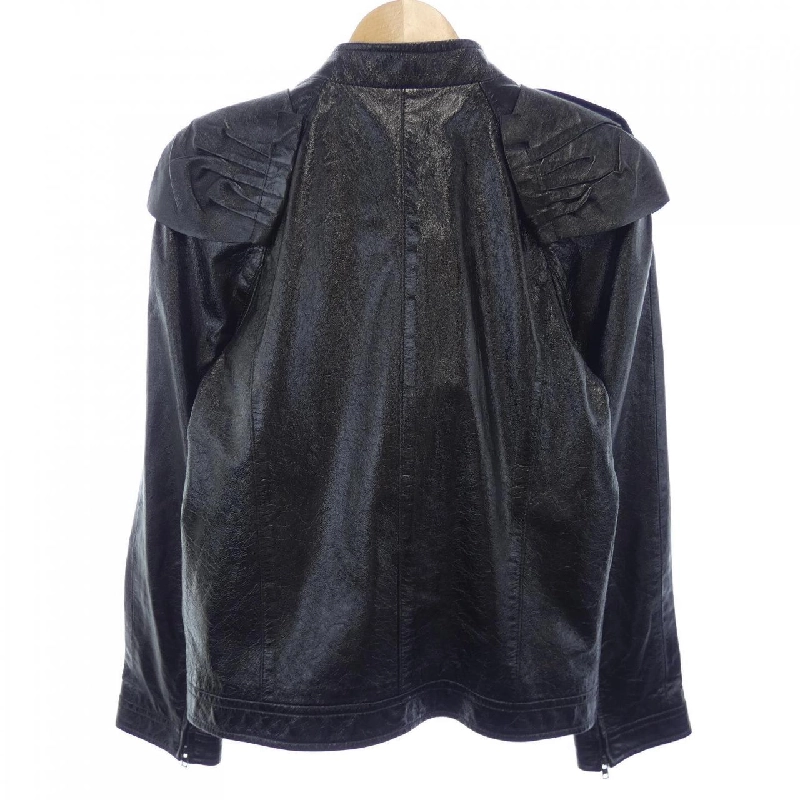 【Mã giảm giá】Áo khoác da MIU MIU 642680