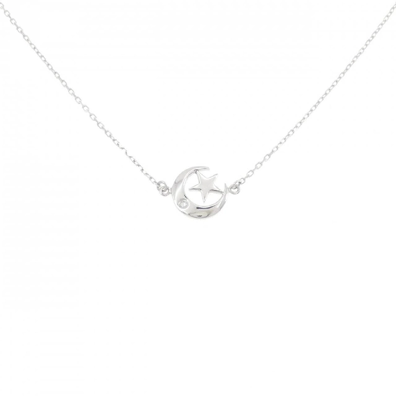 Dây chuyền kim cương Mariah Star×Moon 0.02CT - Hàng hiệu Authentic 843347