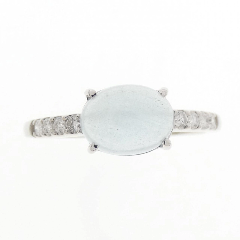 Nhẫn Aquamarine K18WG 1.00CT - Hàng hiệu Chính hãng 852966