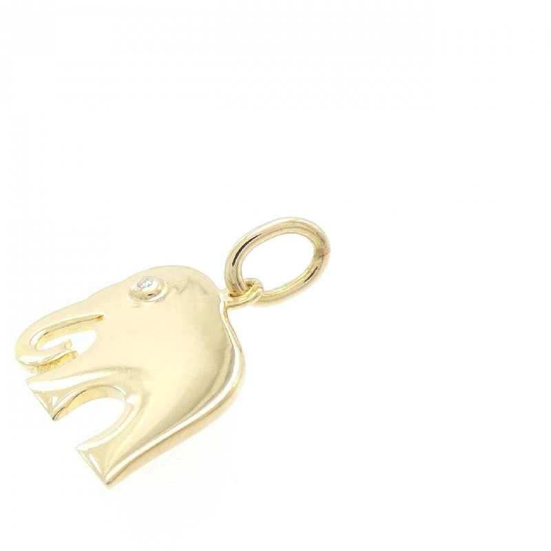 Mặt dây chuyền kim cương voi 18KYG - Hàng hiệu Authentic 866324