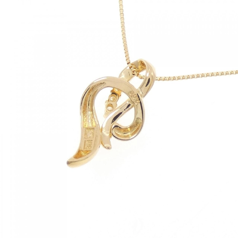 K18YG Dây chuyền kim cương 0.06CT - Hàng hiệu Chính hãng 861643