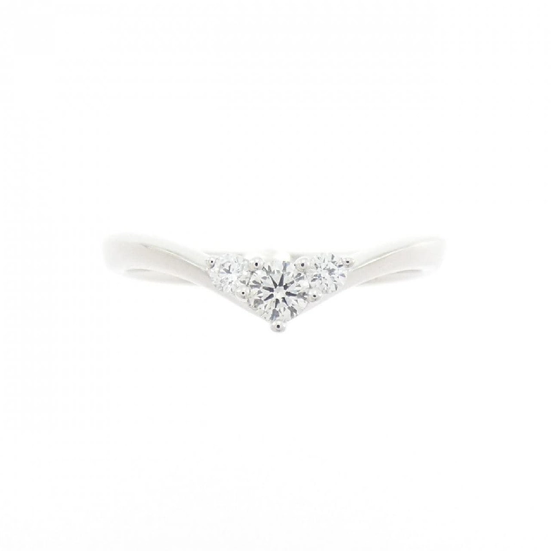 Nhẫn kim cương 750WG 0.076CT - Hàng hiệu Authentic 850113