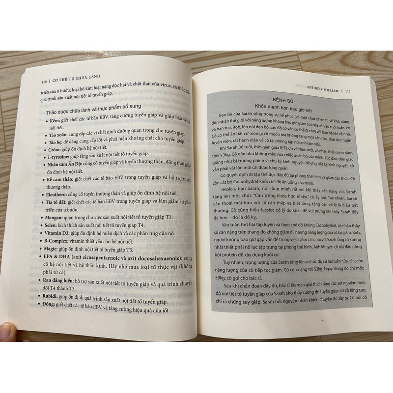SÁCH CƠ THỂ TỰ CHỮA LÀNH - NHƯ MỚI 163481