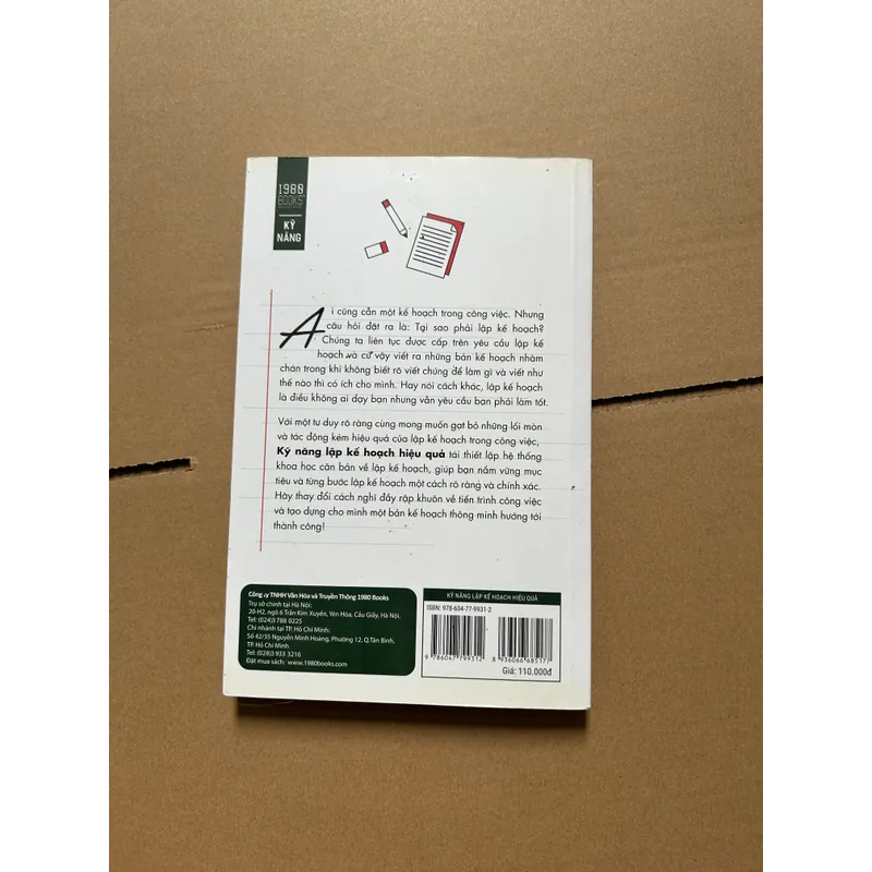 Kỹ năng lập kế hoạch kinh doanh hiệu quả 704058