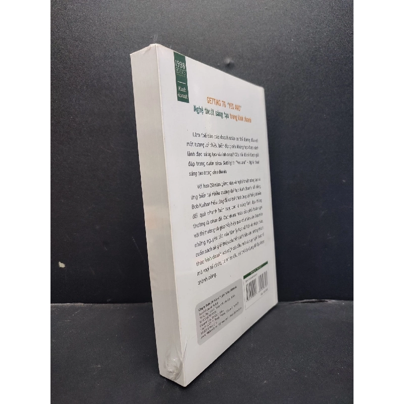 Getting to "yes and" - Nghệ thuật sáng tạo trong kinh doanh mới 95% ố nhẹ (nguyên seal) HCM1906 BOB Kulhan SÁCH MARKETING KINH DOANH 915718
