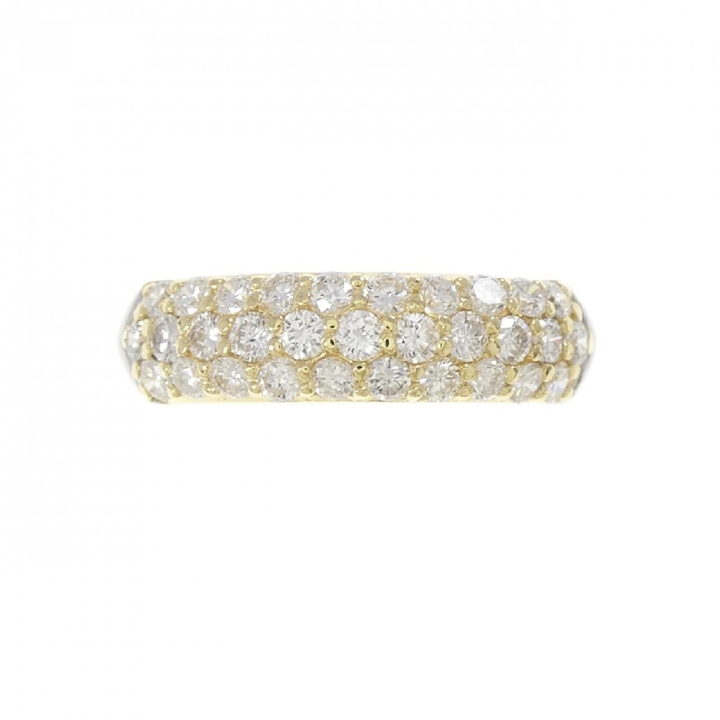 Nhẫn kim cương Pavé K18YG/PT900 1.00CT - Hàng hiệu Chính hãng 852610