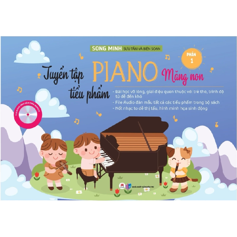 Tuyển tập tiểu phẩm piano măng non P1 145k (HH) TB Mới 100% HCM.PO Độc quyền - Âm nhạc 345427