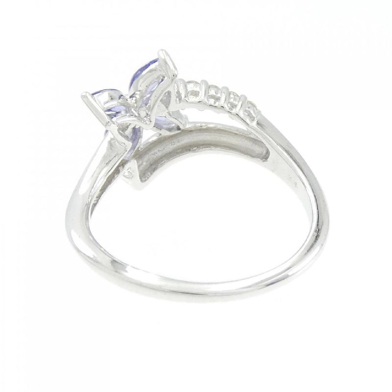 Nhẫn Tanzanite K18WG Hoa 0.70CT - Hàng hiệu Chính hãng 859160