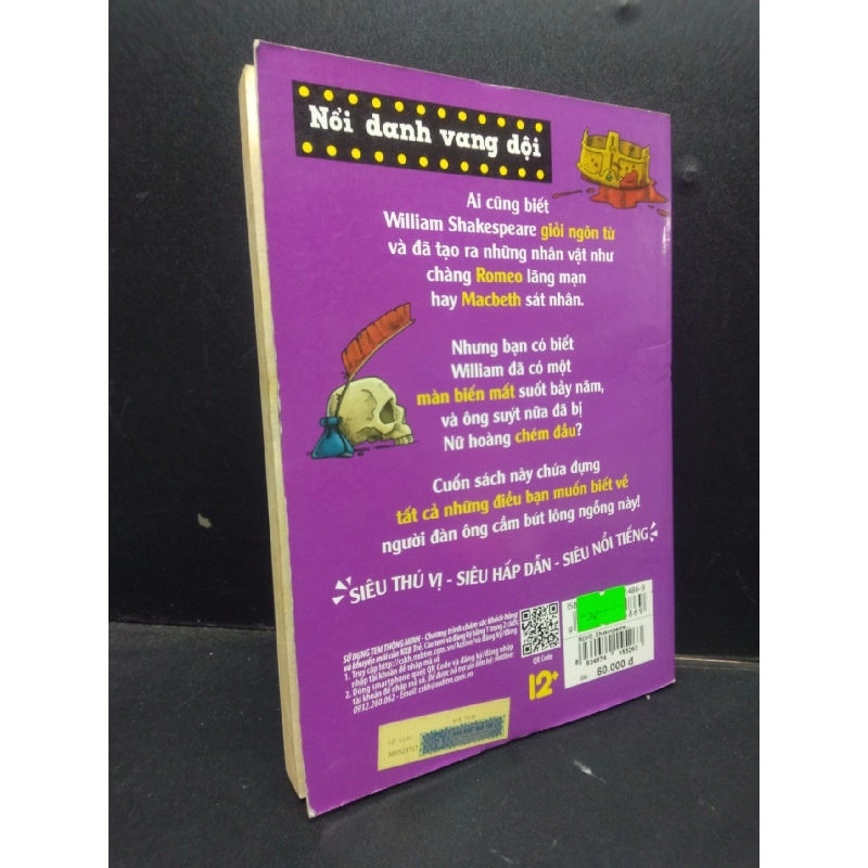 Shakespeare và những màn trình diễn kịch tính Andrew Donkin 2018 mới 70% ố vàng HCM1604 truyện tranh thiếu nhi 913891