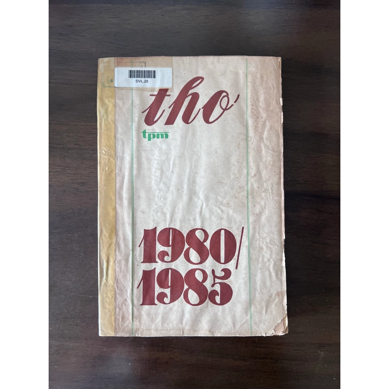  Thơ 1980 - 1985(xb 1985) 551652
