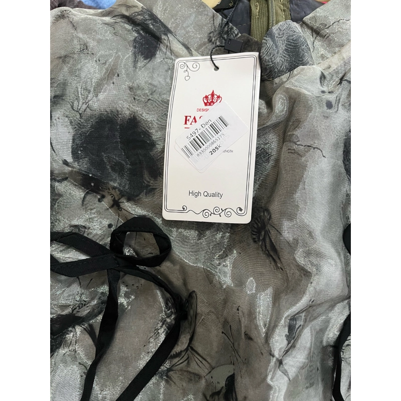 Set áo kiểu quần thun lụa 506420