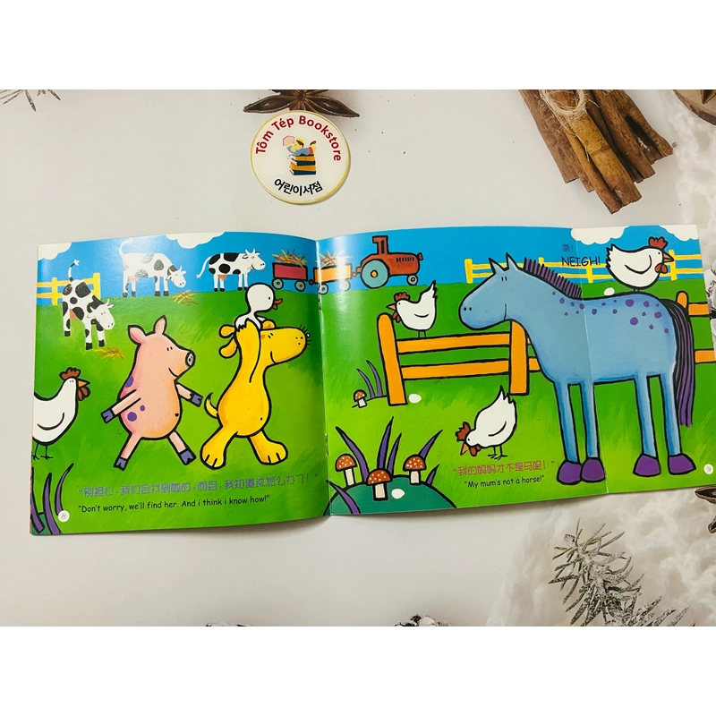 Set sách song ngữ Trung Anh cho bé từ 1T 475331
