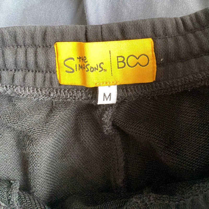 Quần đùi đen local brand BOO 100% cotton 509704