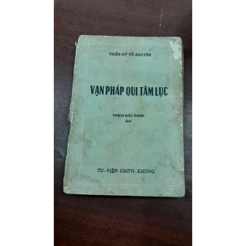 VẠN PHÁP QUI TÂM LỤC 274816