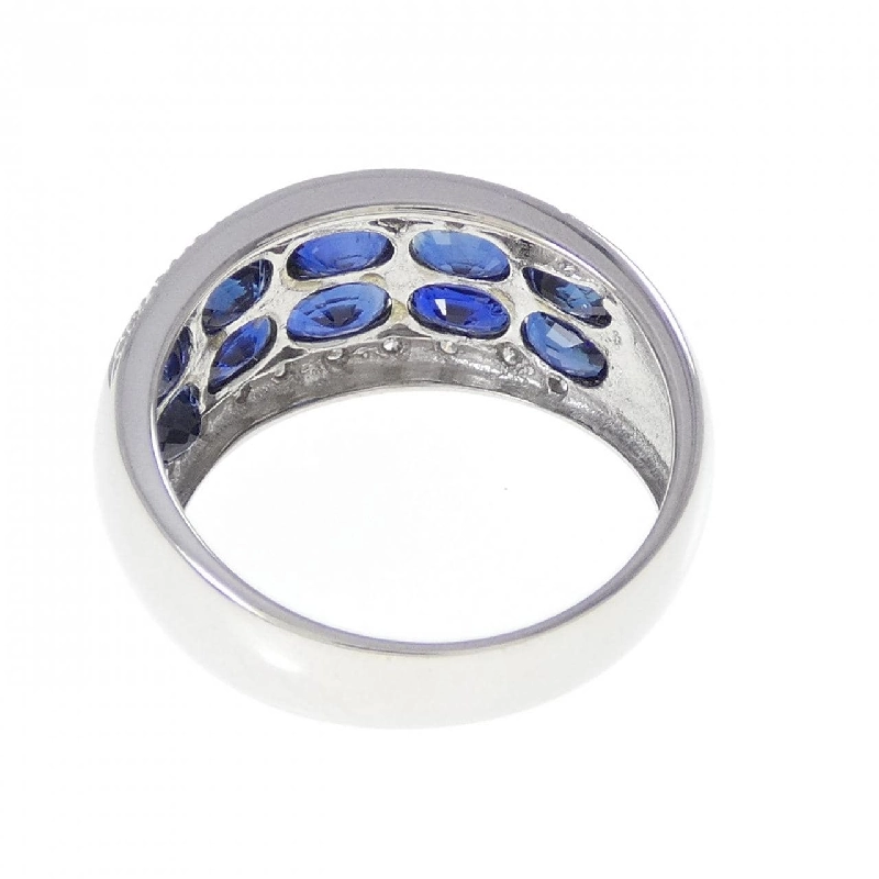 Nhẫn Sapphire K18WG 3.60CT - Hàng hiệu Chính hãng 852326