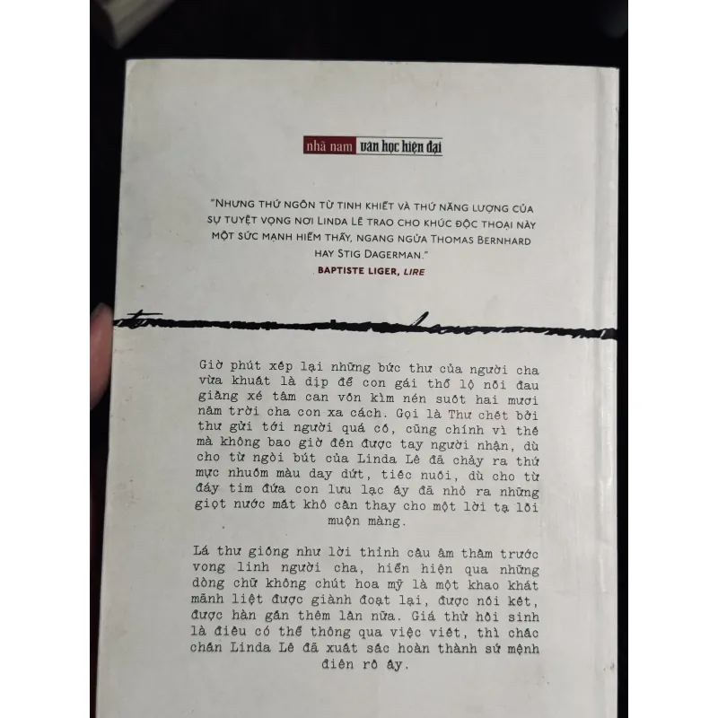 Thư chết - Linda Lê 776842