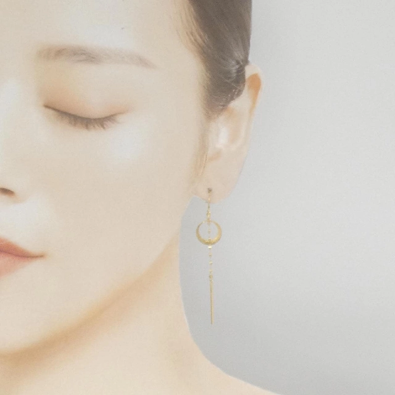 K18YG Bông tai - Hàng hiệu Authentic 870786