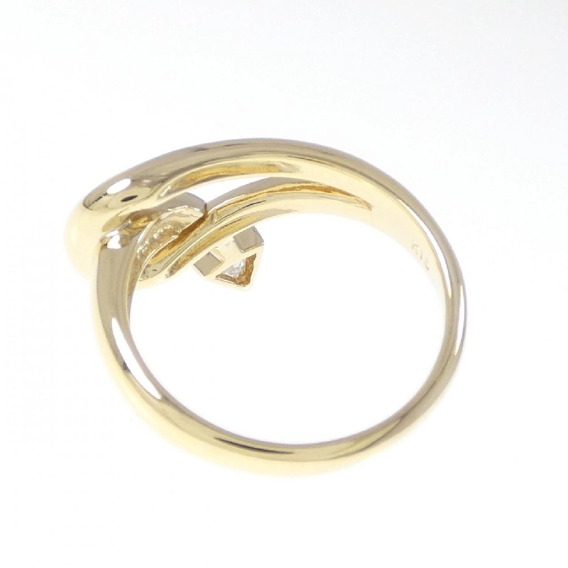 Nhẫn kim cương K18YG 0.22CT - Hàng hiệu Authentic 853675