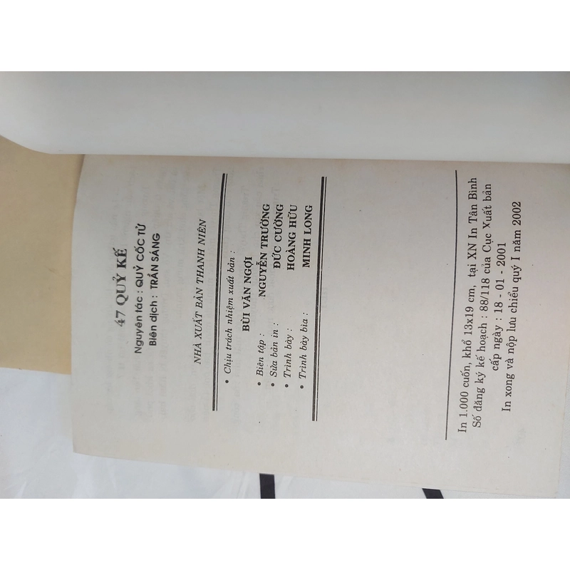 47 QUỶ KẾ - Biên dịch: Trần Sáng 494140