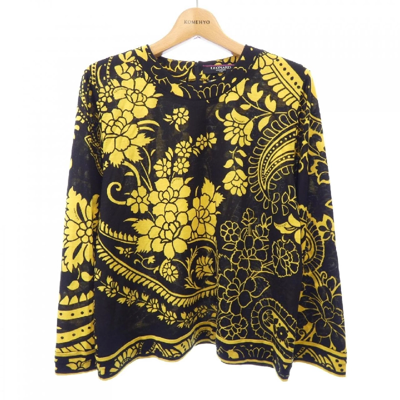 【Mã giảm giá】【Cổ điển】Thời trang Leonarde LEONARD FASHION Áo 639460