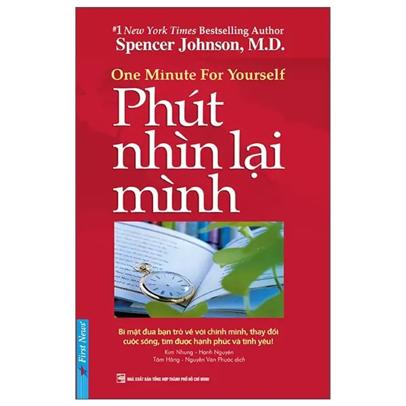 Sách - Phút Nhìn Lại Mình - One Minute For Yourself - Spencer Johnson, M D 561109