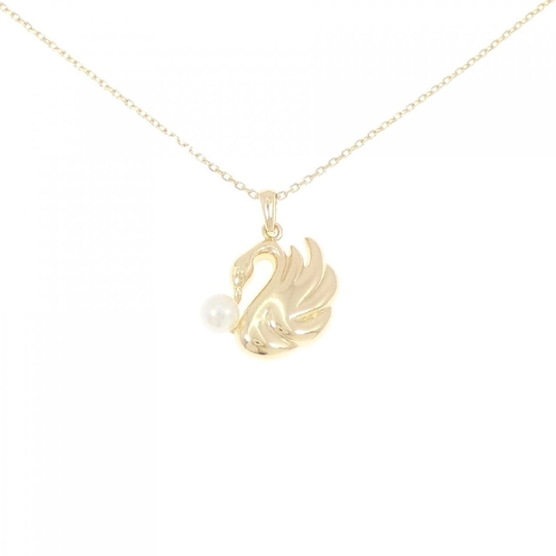 K18YG Ngọc trai nước ngọt Dây chuyền 4mm - Hàng hiệu Chính hãng 856831