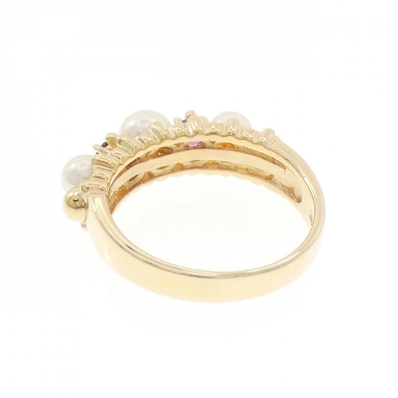 Nhẫn ngọc trai Akoya K18YG - Hàng hiệu Authentic 854774