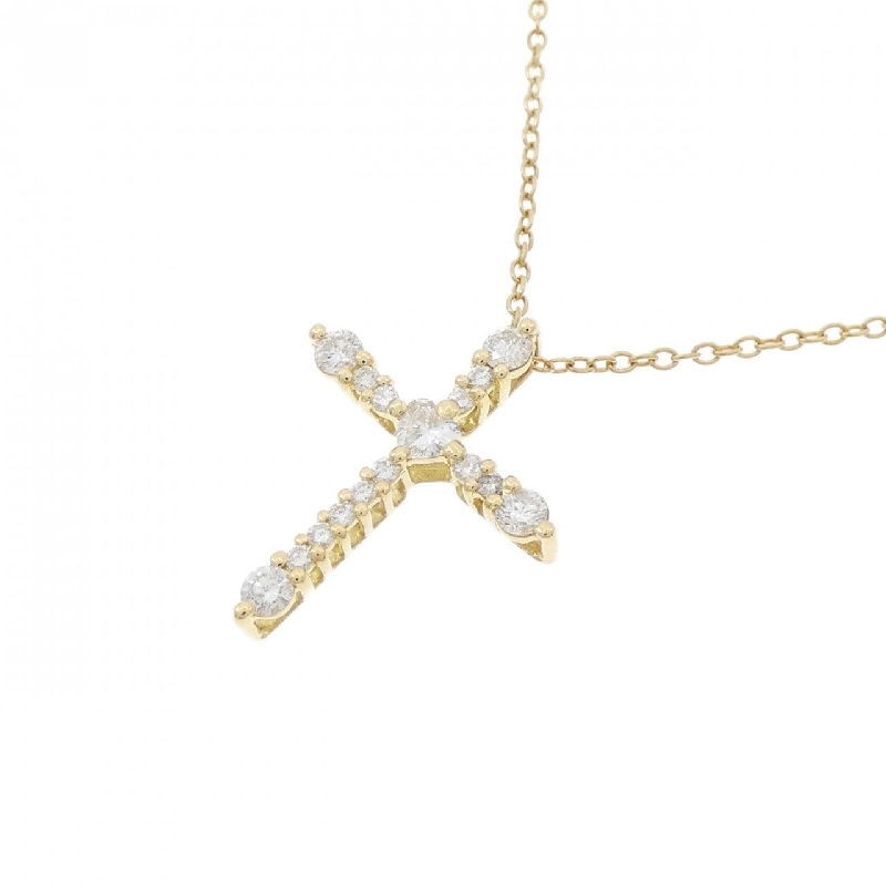 Mặt dây chuyền chữ thập Aker 0.35CT - Hàng hiệu Authentic 842111