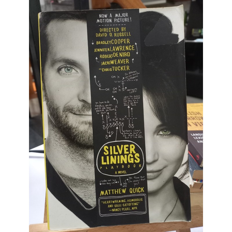 Silver Linings Playbook by] Bradley Cooper - sách ngoại văn đã qua sử dụng, có phim 194336