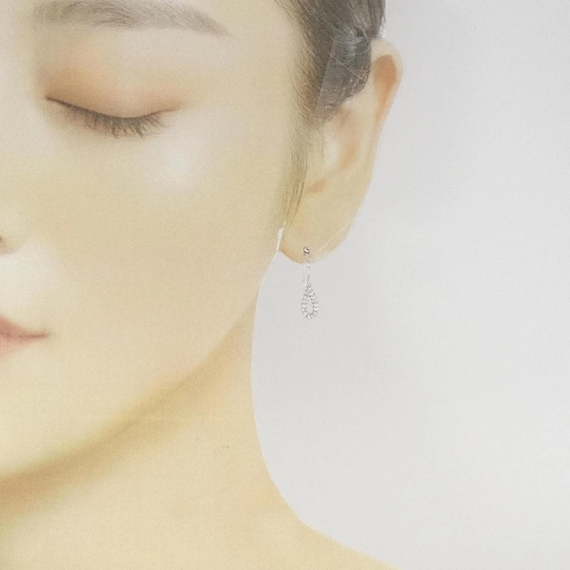 K18WG Bông tai kim cương - Hàng hiệu Authentic 868982