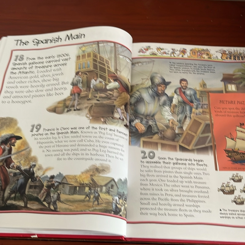PICTURE BOOK 100 things you should know about Pirates 534461