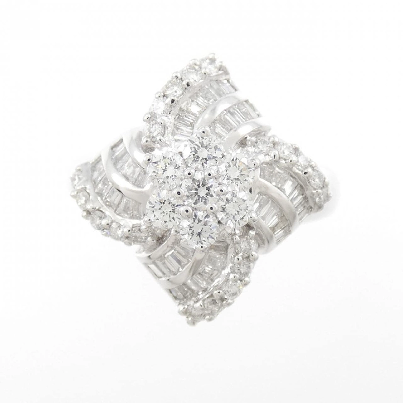 Nhẫn kim cương 18KWG 673499