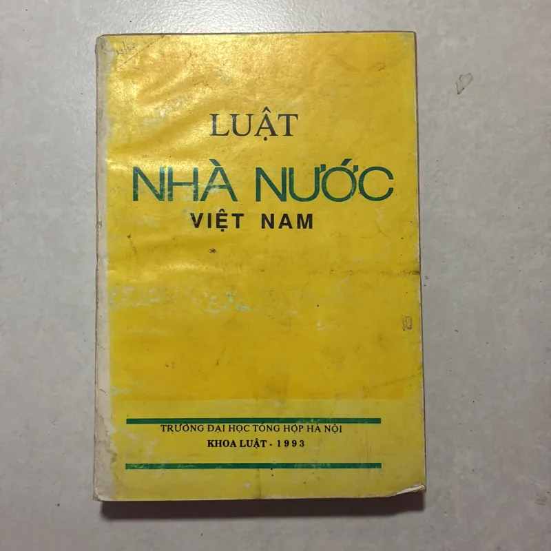 Luật nhà nước Việt Nam - 1993s 799840