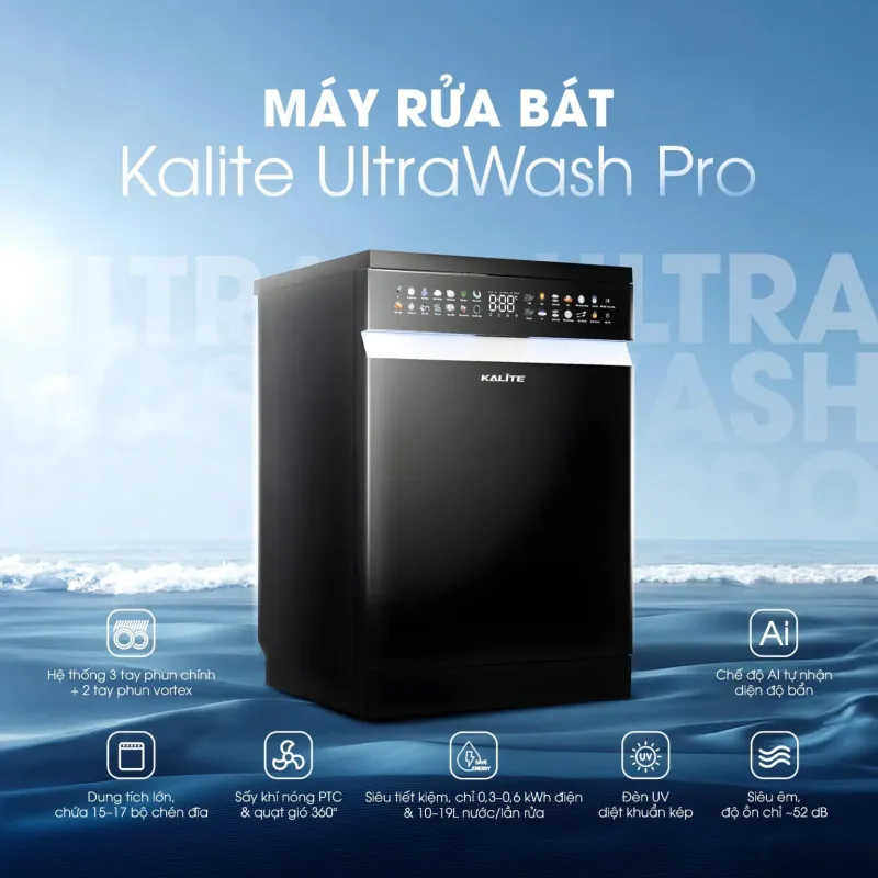 🔥 UltraWash Pro – Sấy PTC khô nhanh gấp đôi 726080