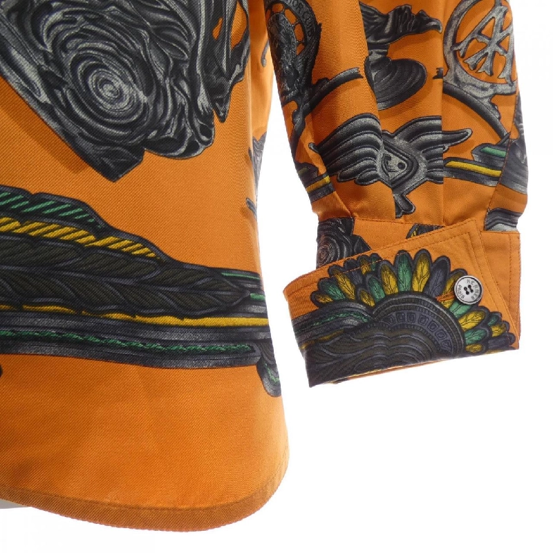 HERMES LES PARURES DU VENT Twill Reine. Áo sơ mi - Hàng hiệu Chính hãng 886846