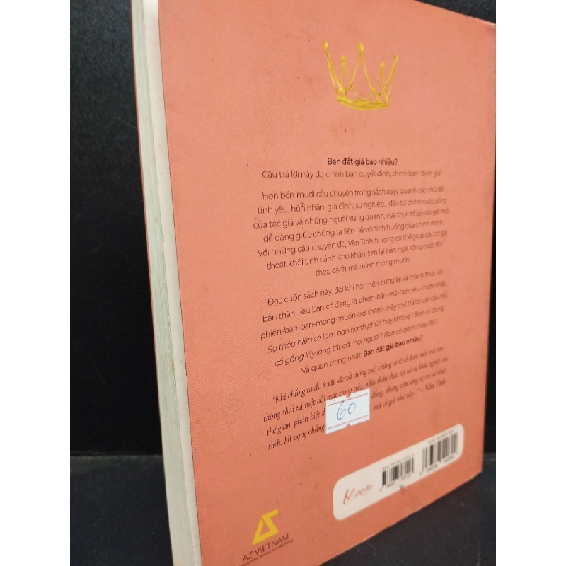 Bạn Đắt giá bao nhiêu Vãn Tình 2019 mới 80% bẩn nhẹ HCM1805 self-help 914392